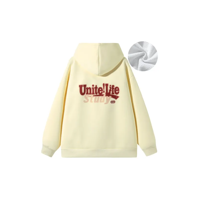 Unite Life HOODS Fall And Winter Sweatshirt Coat Unisex-21