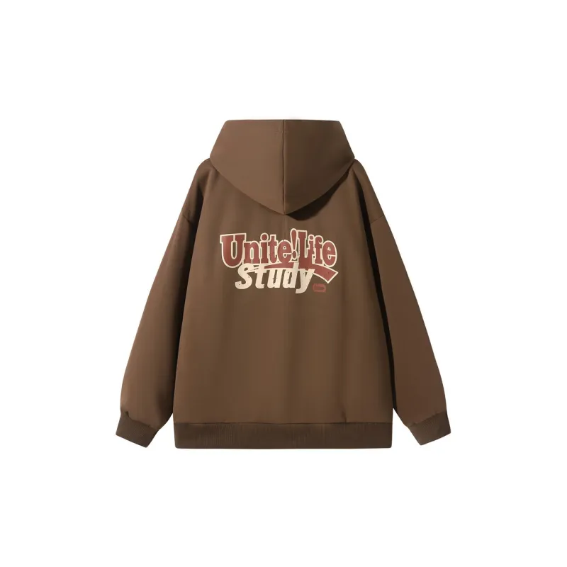 Unite Life HOODS Fall And Winter Sweatshirt Coat Unisex-12
