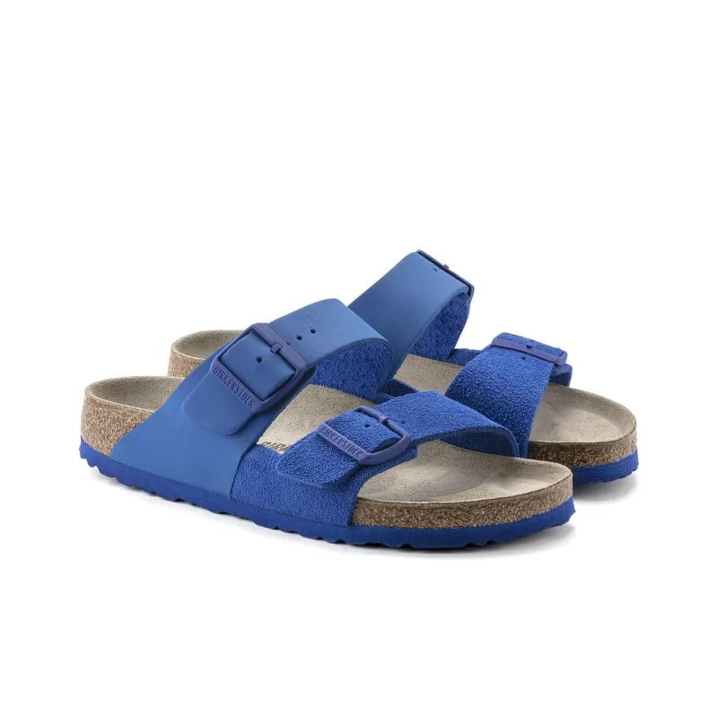 Birkenstock Arizona Slide Slippers Unisex Blue Narrow Fit-3