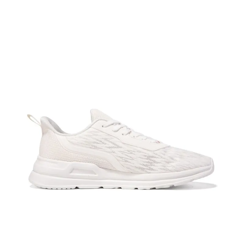 Erke Low Top Running Shoes Men's Beige White Green-1