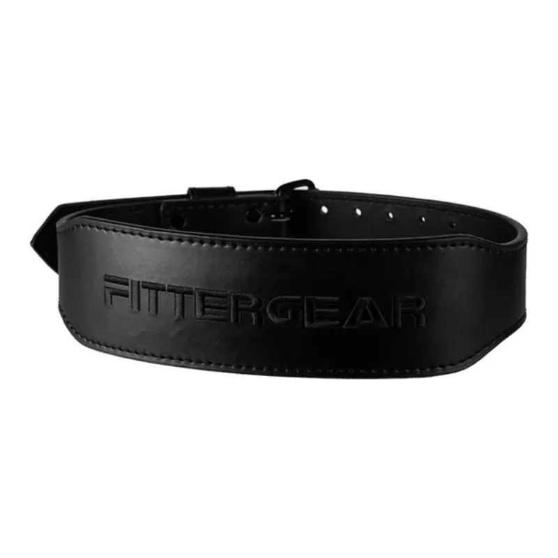 FITTERGEAR Back Support Braces Fitness Protective Compression Slip-Resistant Cow Leather Unisex-4