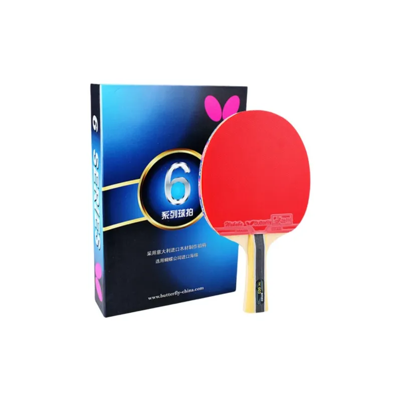 Butterfly Ping Pong Paddles Unisex All Wood Red/Black-4