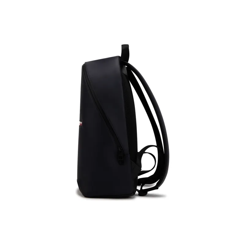 Tommy Hilfiger Artificial Leather Backpack Tubas Men's Black/Red/White-3