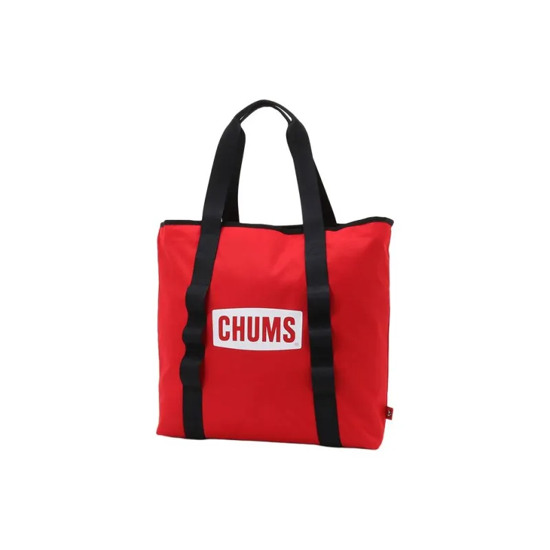 CHUMS Recycled Polyester Handbag Storage Bag Large Size Unisex Red-0