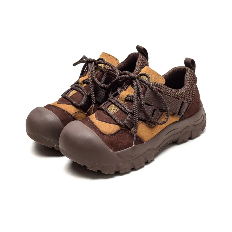 MATA Anti-Slip And Wear-Resistant Lightweight Height Increasing Low-Top Chunky Sneakers Women's-2