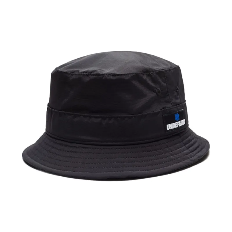 UNDEFEATED Polyester Bucket Hats Unisex Black-0