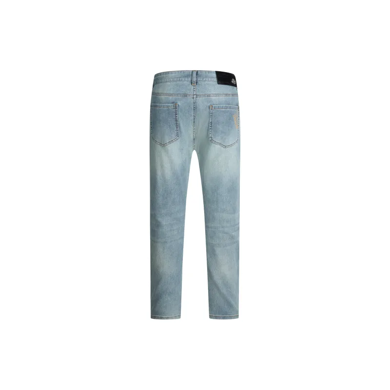 MANGANO St. Mark's Flying Lion Series Jeans Men Blue-1