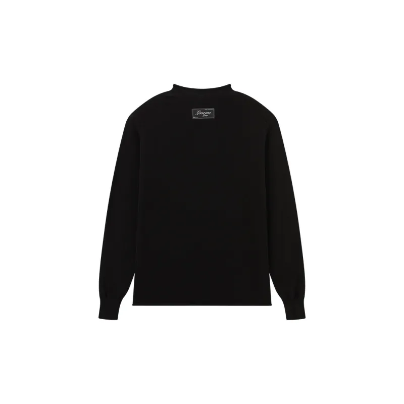 LOVE ME LATER Sweaters Unisex Black-1