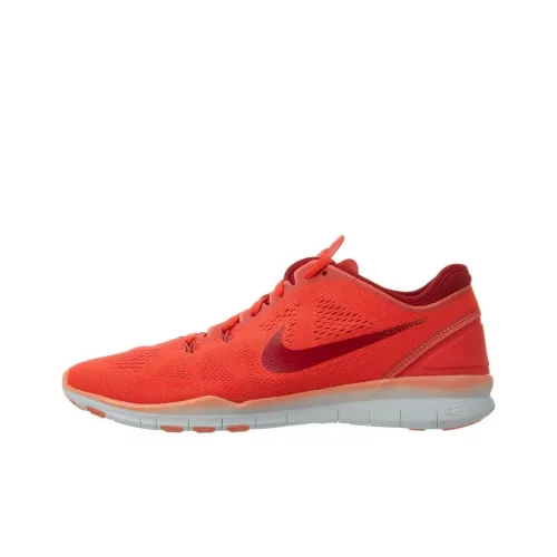 Nike Free 5.0 Tr Fit 5 Bright Crimson Prm Rd-Atmc Pink-Wh Women's