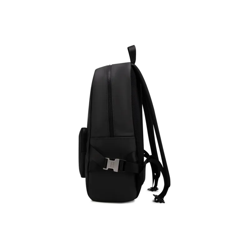 Tommy Hilfiger Artificial Leather Backpack Large Size Men's Black-3