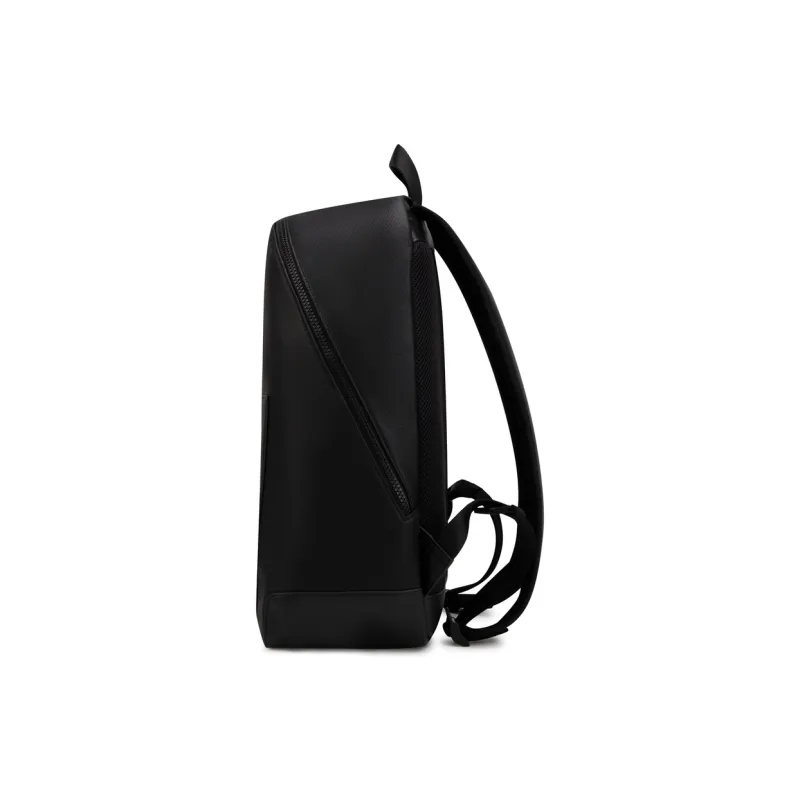 Tommy Hilfiger Artificial Leather Backpack Large Size Men's Black-2