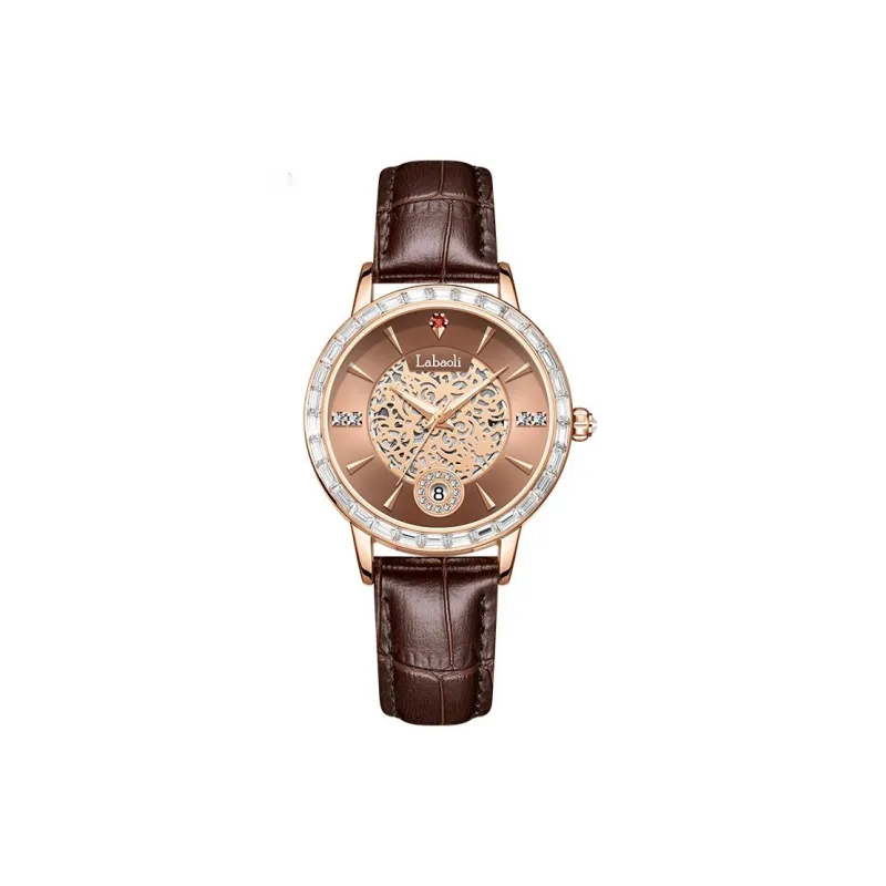 Labaoli LA311 Mechanical Movement Watch Women's Watch Gold Dial-0