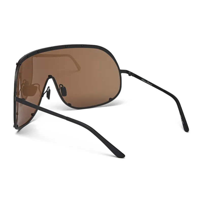 RICK OWENS Shield Oversized-frame Sunglasses-2