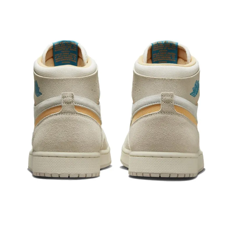 Air Jordan 1 Zoom Air Cmft 2 'Light Orewood Brown Citrus Aquatone'-4