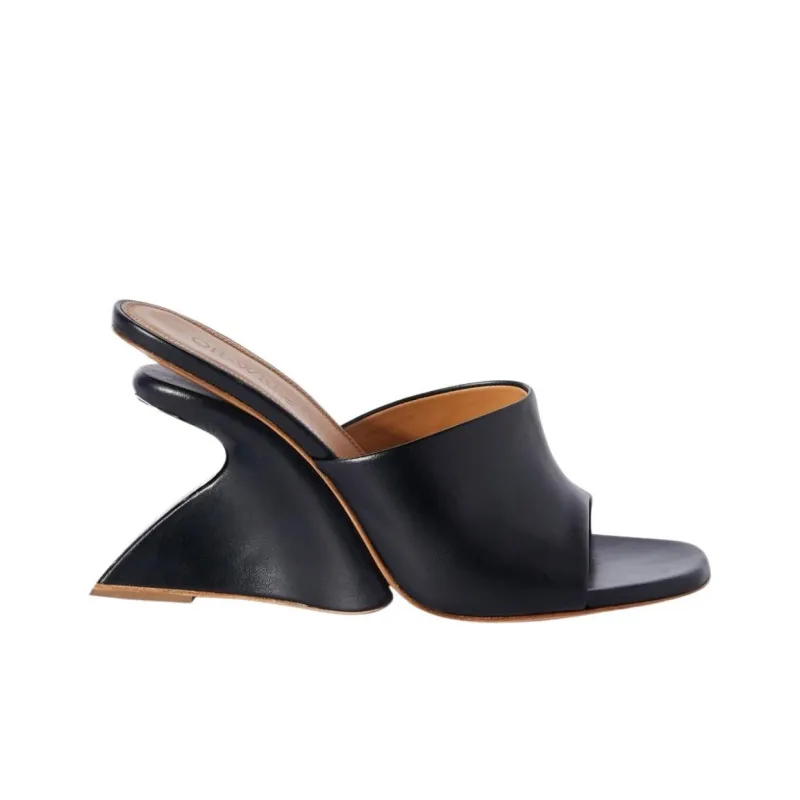 OFF WHITE Jug Wedge heel Leather Sandals Women's-1