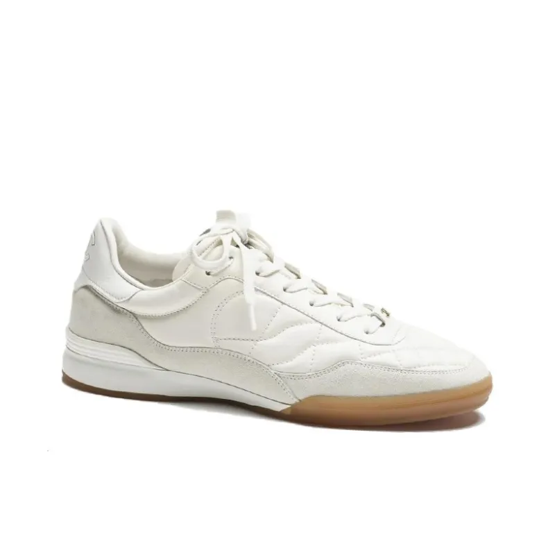 CHANEL Low Top Casual Shoes Women's White-1