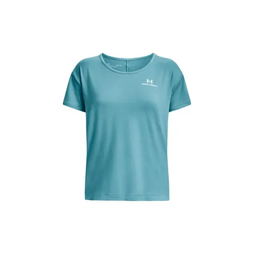 Under Armour T-Shirts Women's Uniform Blue