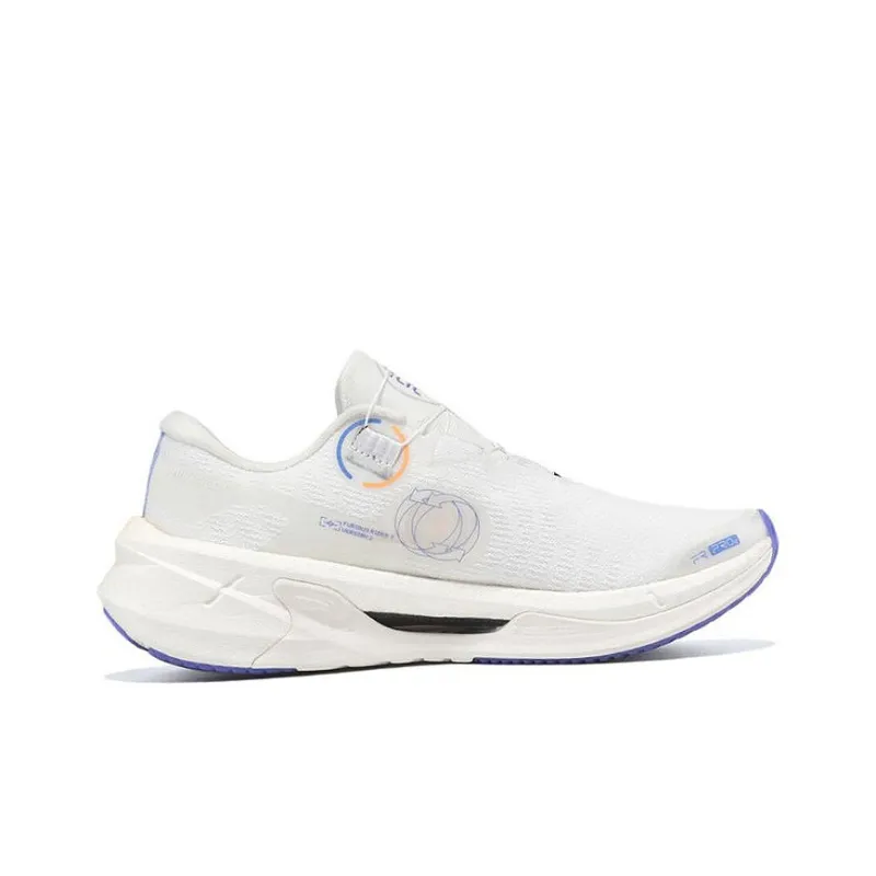 LiNing Furious Rider 7.0 PRO V2 Cushioning Lightweight Low Top Running Shoes Men's White Blue Orange-1
