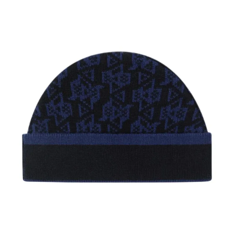 KARL LAGERFELD Sheep Wool Beanies Unisex Black-1
