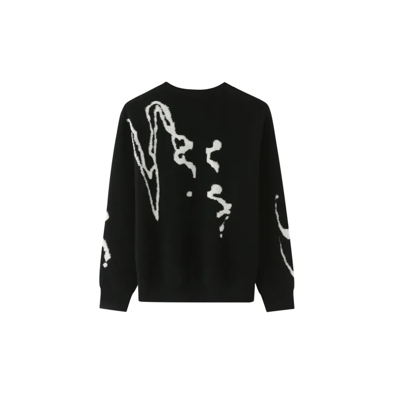H YXIANG Sweaters Women's Black-1