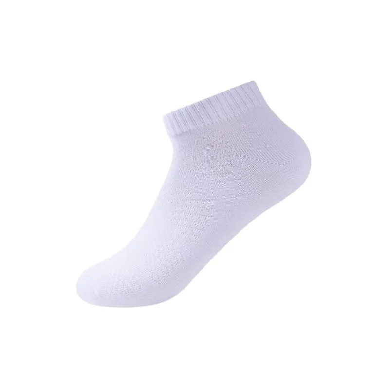 QIAODAN Ankle Socks Unisex 1 Pack White-0