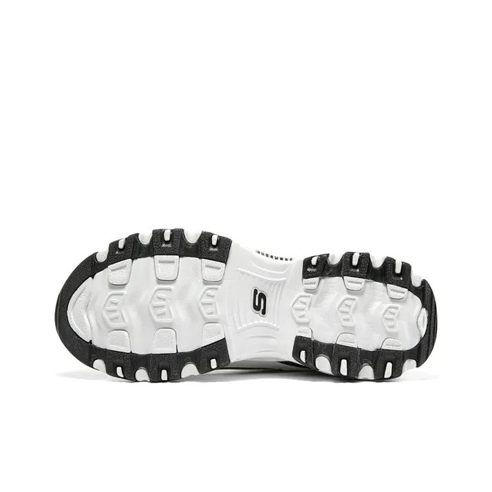 Skechers DLites 1.0 'White Black'-4