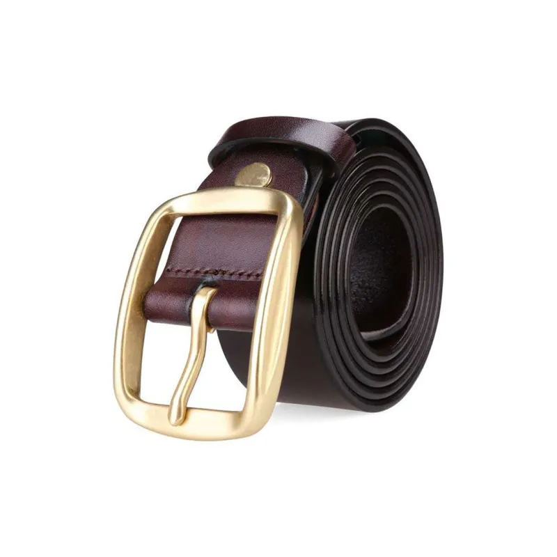 Cows Reign Top Grain Cow Leather Belts Men's 3.7cm-0