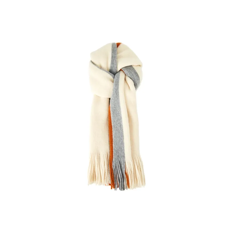 MUYKUY Acrylic Knit Scarves Unisex-7