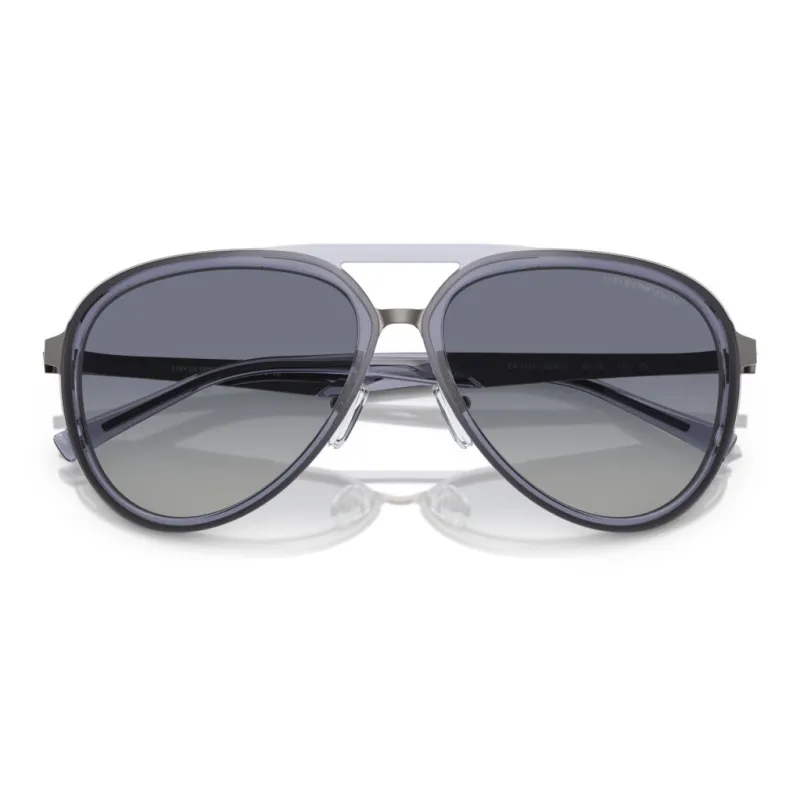 EMPORIO ARMANI Aviator Frame Sunglasses-1
