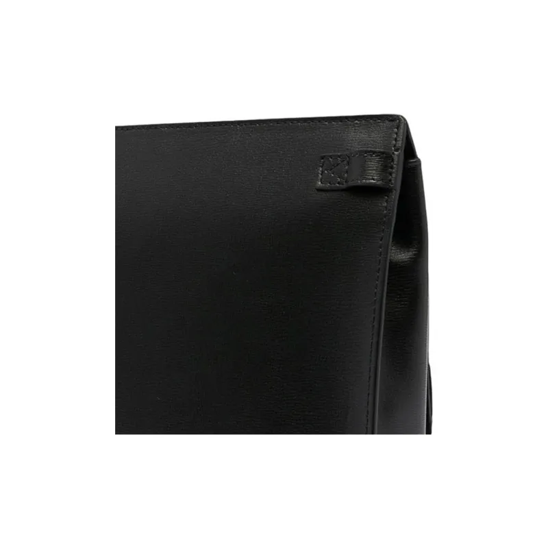 FERRAGAMO Cow Leather Shoulder Bag, Crossbody Bag Women's Black-4