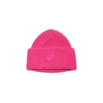 Acne Studios Small Face Logo Beanie