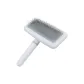 Tubas White Square Toe Non-Stick Pom-Pom Comb