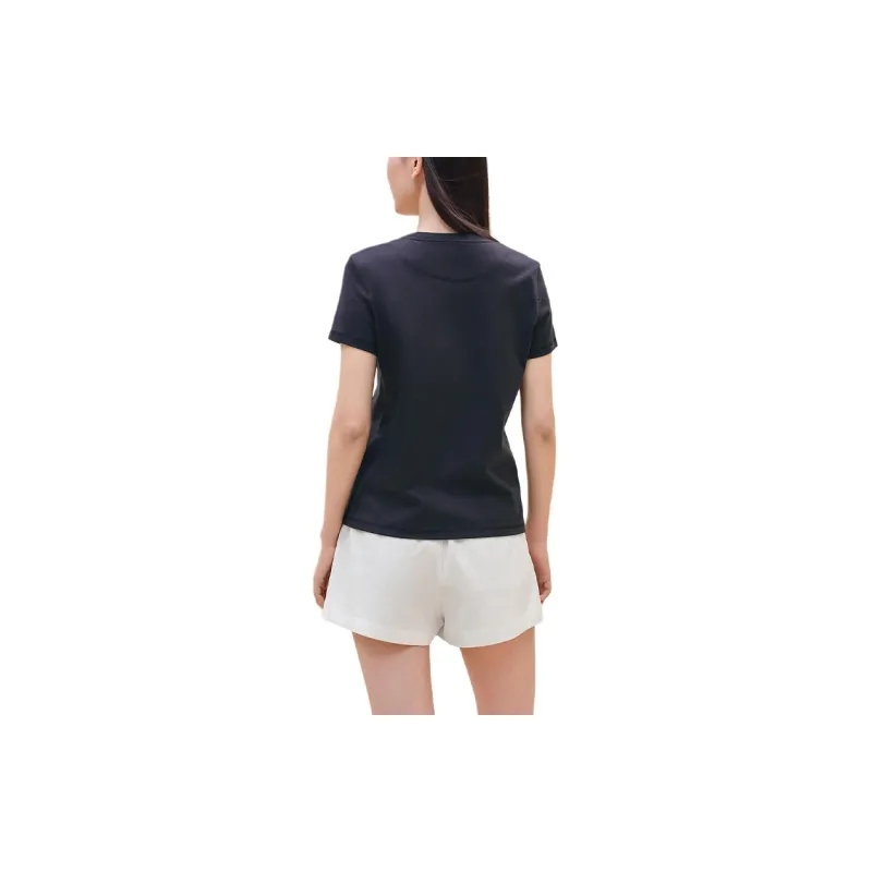HERMES SS24 Regular T Shirt Women's Black-1