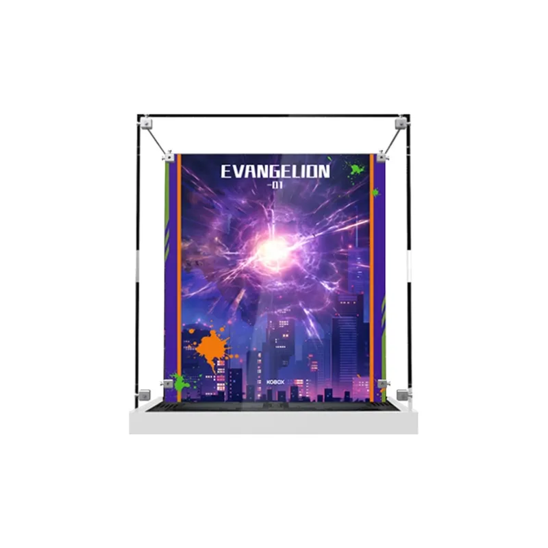 KGBOX Neon Genesis Evangelion EVA Evangelion 01 Acrylic Transparent Figure Display Case Model Accessories-11