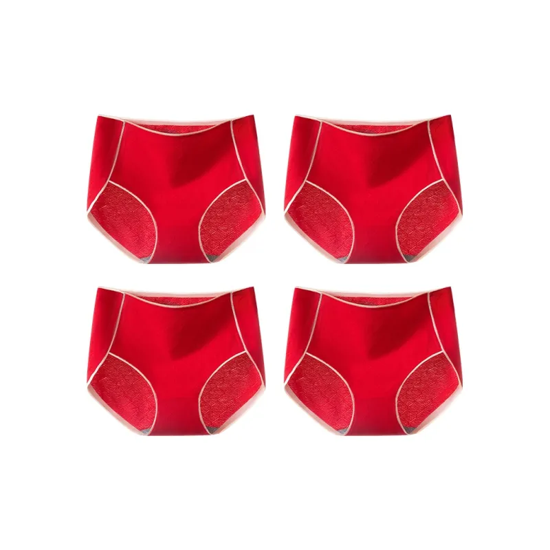 MIIOW Underpants Women's 4 Pack Red-0