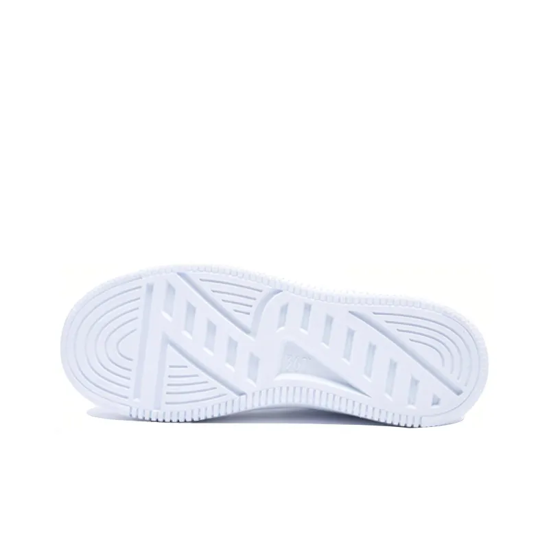 361° Air Force One Skateboard Shoes Women's Low Top White-4