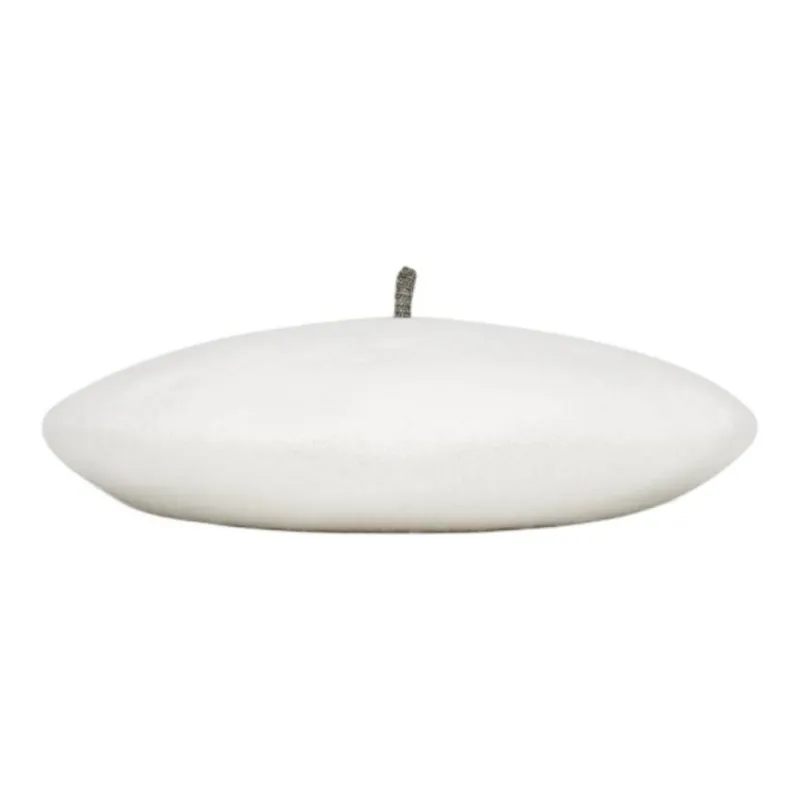 Brunello Cucinelli Monili-chain Wool Beret-3