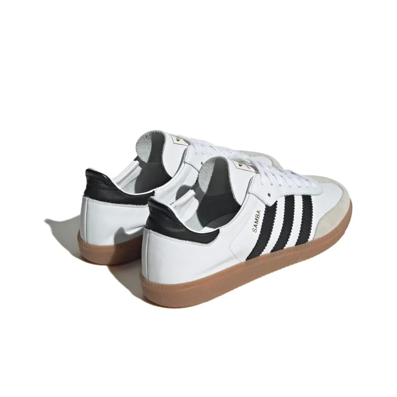 Adidas Samba Decon White Black Gum-3