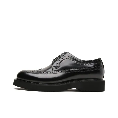 S.T.Dupont Dress Shoes Men Low-Top Black