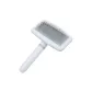 Trumpets White Square Toe Non-Stick Curling Comb