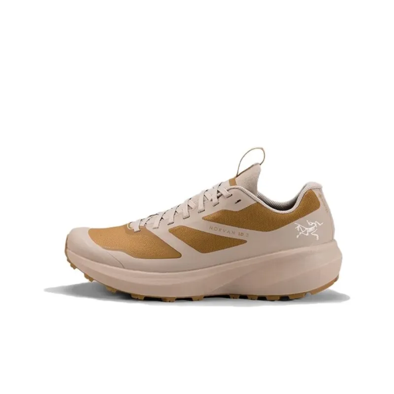 Arcteryx Norvan LD 3 Cushioned Slip-Resistant Waterproof And Breathable Low-Top Running Shoes Unisex Brown-0