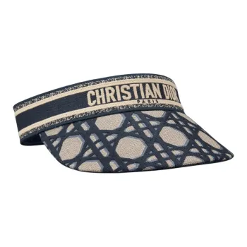 DIOR Cotton, Polypropylene Fiber Sun Protection Hats Women's Gray