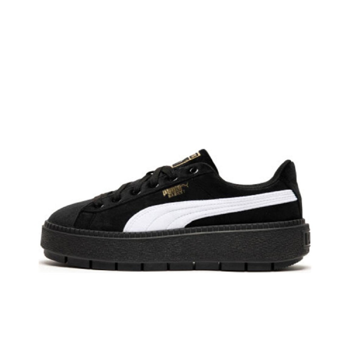 PUMA Platform Trace V Black White Women s