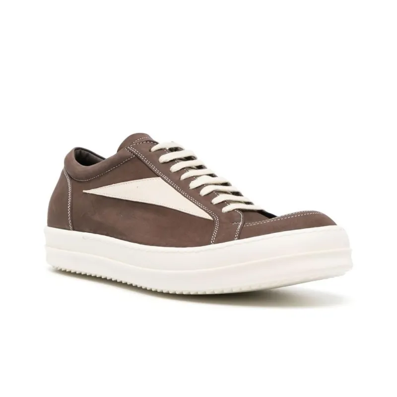 RICK OWENS/RO Low Top Skateboard Shoes Men's Brown-2