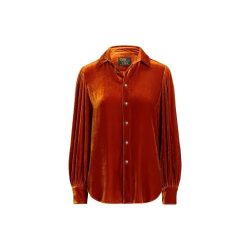 Polo Ralph Lauren Shirts Women's Sweet Potato Color