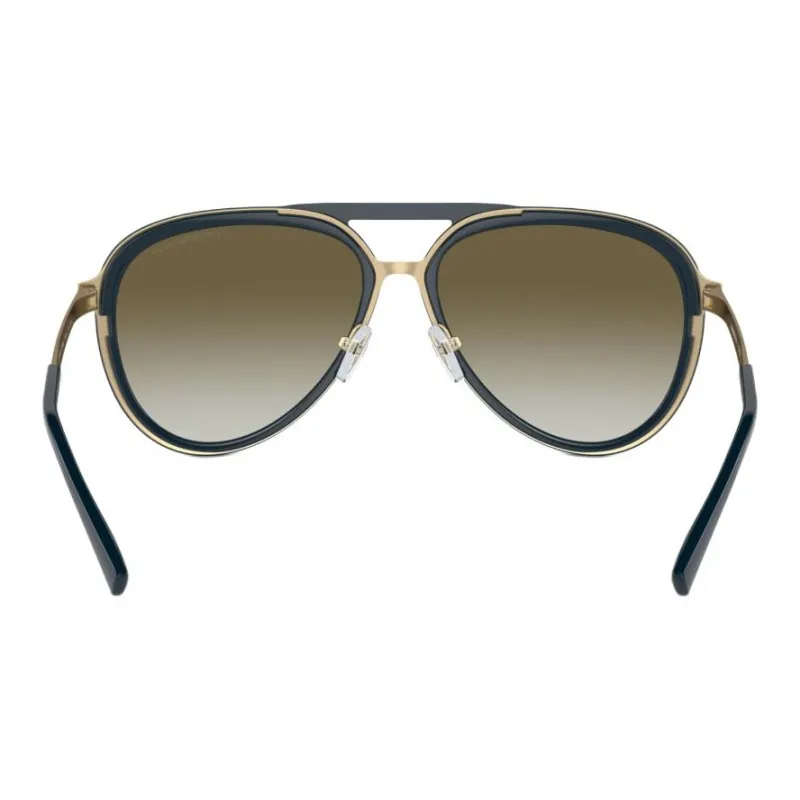EMPORIO ARMANI Aviator Sunglasses Men's Dark Blue-3