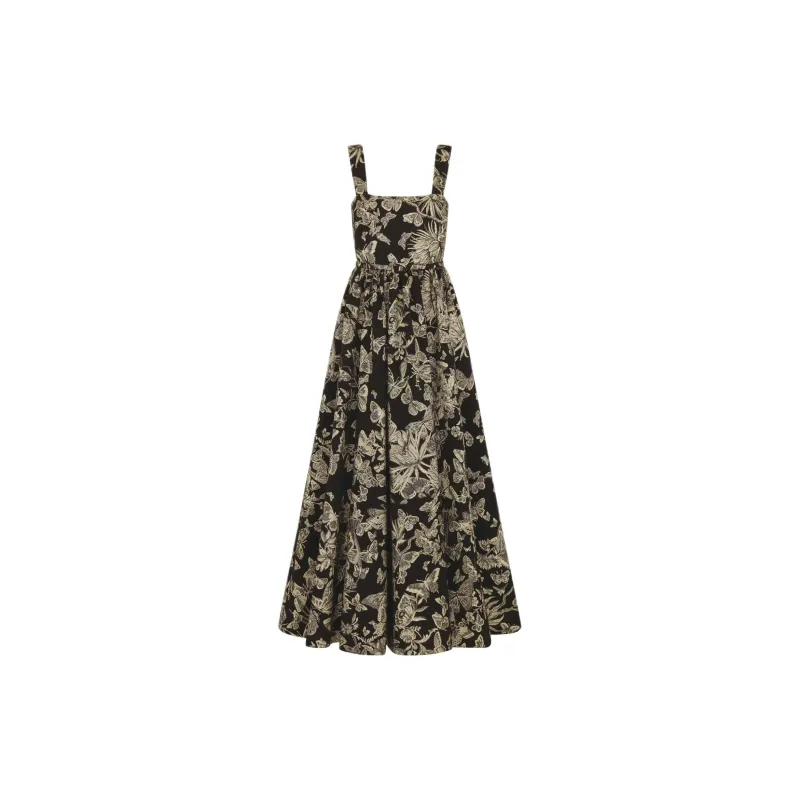 DIOR Slip Dresses Women's Black-1