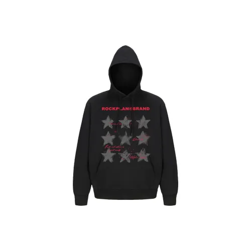 ROCK PLAN Retro Star-print Unisex Sweatshirt