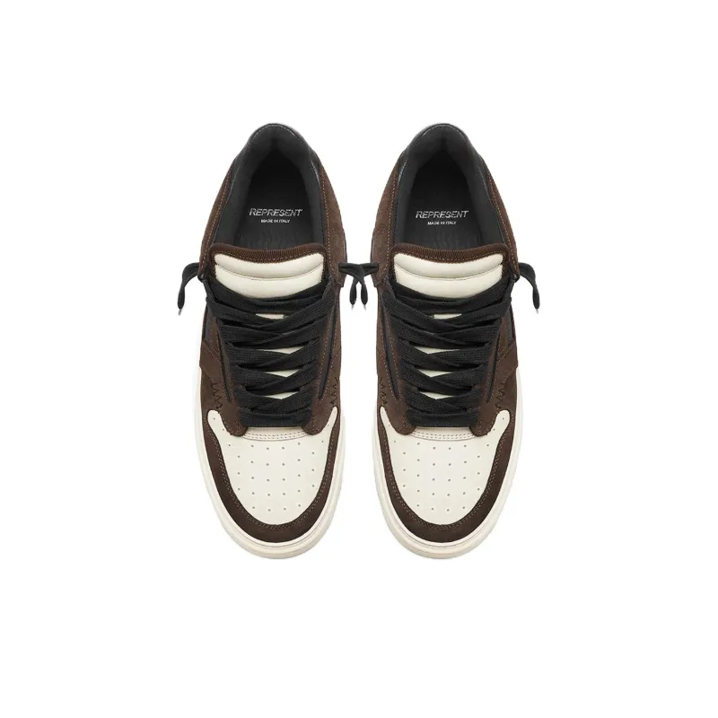 REPRESENT Reptor Low Brown Black Vintage White-4