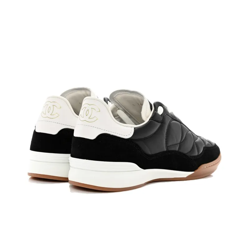 CHANEL 23K Low Top Casual Shoes Women's Black-3